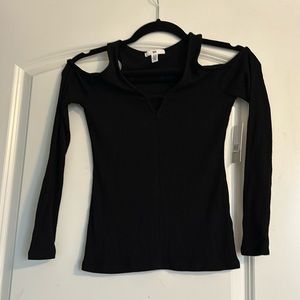 Bp Open Shoulder Long Sleeve